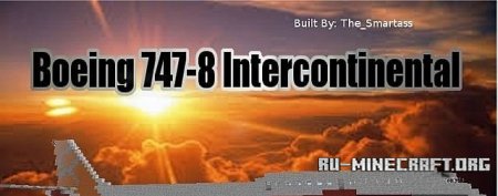   Boeing 747-8I Intercontinental  Minecraft