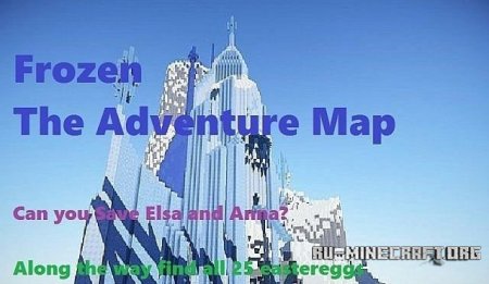    Disney Frozen The Adventure Map  Minecraft
