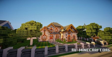  French Country Mansion 2  minecraft