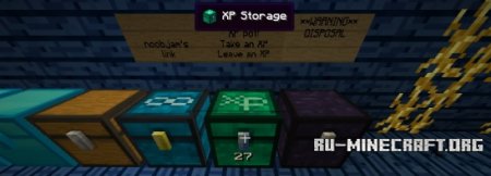  XP Storage Chest  minecraft 1.7.2