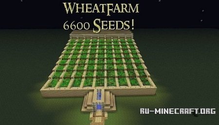   MEGA Wheat Farm 6604 SEEDS Updated  minecraft