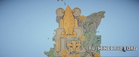    Medieval hill top castle  minecraft
