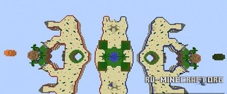   Captura A La Mapa Oasis  minecraft