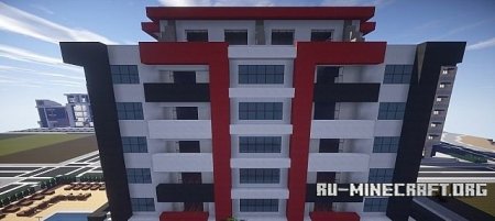    Modern Apartment Building #3  minecraft