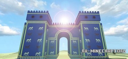    [Historycraft] Ishtar Gate, Babylon  minecraft