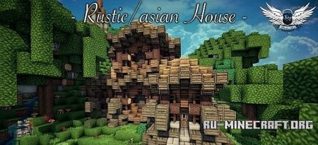   Rustic Asian House  minecraft