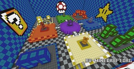  Mario Kart Wii - Block Plaza Remake  minecraft
