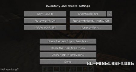  Inventory Tweaks  Minecraft 1.7.9