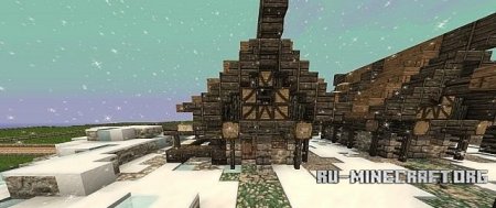  Winter Village  Minecraft
