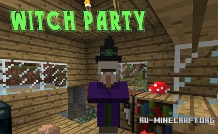  Witch Party   Minecraft