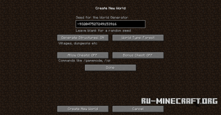  Biome World Types  Minecraft 1.7.9