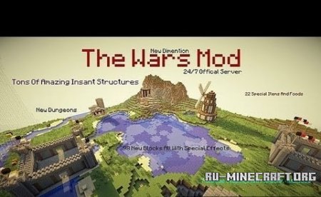  The Wars Mod  Minecraft 1.6.4