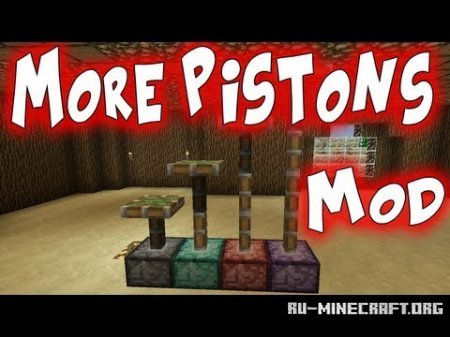  More Pistons  Minecraft 1.6.4