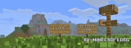  Better Signs Mod  Minecraft 1.6.4