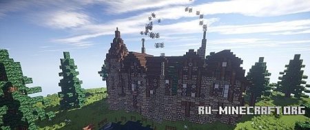   A Medieval Manor  Minecraft