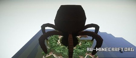  Spider Bites Island  Minecraft