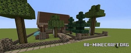  HouHouse for beginners on survival game  Minecraft