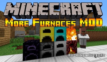  More Furnaces  Minecraft 1.7.10