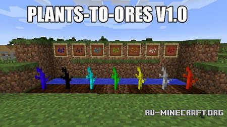  Plants-To-Ores  Minecraft 1.7.10