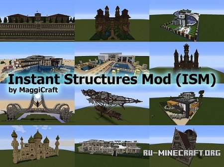  Instant Structures  Minecraft 1.7.10