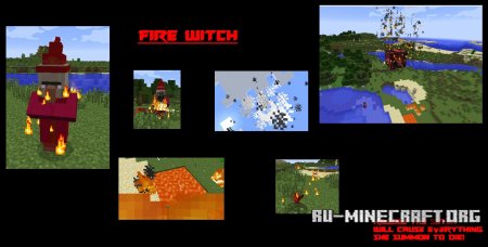  Elemental Witch  Minecraft 1.7.10