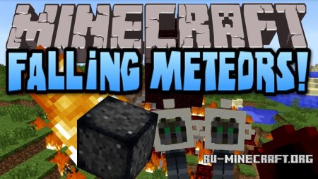  Falling Meteors!  Minecraft 1.7.10