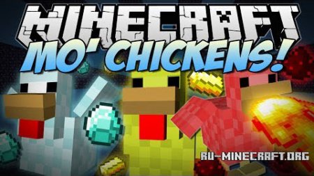  Mo' Chickens!  Minecraft 1.7.10