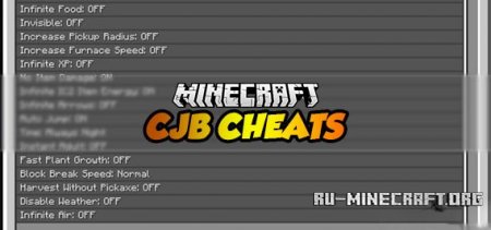  CJB Cheats  Minecraft 1.7.10