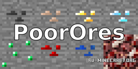  PoorOres  Minecraft 1.7.10