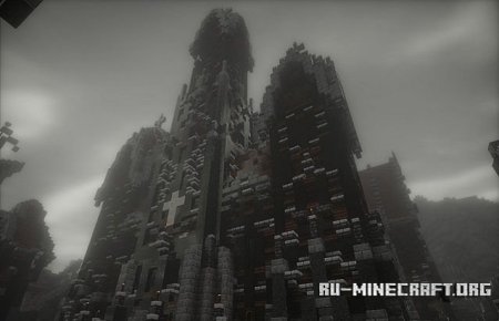   Medieval Cathedral with interiors  Minecraft