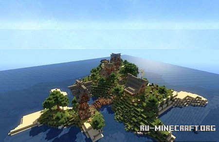  Old village in medieval style  Minecraft