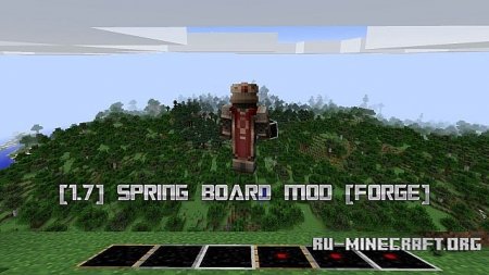  Spring Board  Minecraft 1.7.10