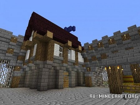  Flying castle  Minecraft