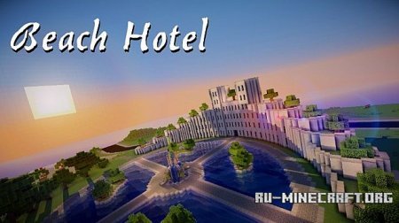  Beach Hotel  minecraft