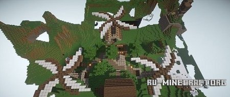   Flying Island (First-Attempt)  Minecraft
