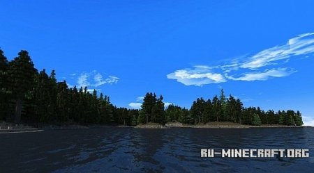   Coastal Island Cinematic map   Minecraft
