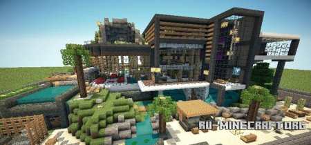  Luxurious Modern House 2  Minecraft