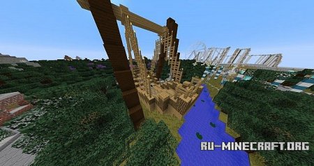  Minemios - Le nouveau grand parc d'attractions  Minecraft