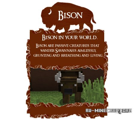  Bison  Minecraft 1.8