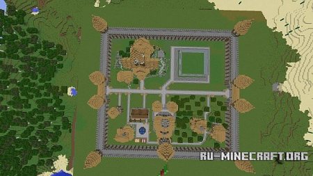  A Server spawn map  Minecraft