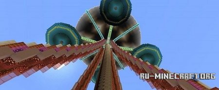   Neon tower  Minecraft