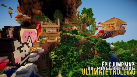  Epic Jump Map: Ultimate Trolling  Minecraft