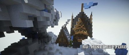   Nacreous - Ice Island Concept  Minecraft
