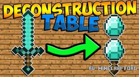  Deconstruction Table  Minecraft 1.7.10
