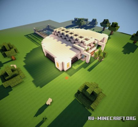  Modern House by KenyukiCreations  Minecraft