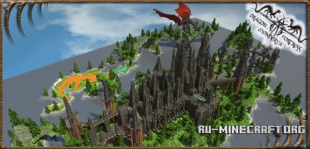  Dragon Fortress Monderya  Minecraft