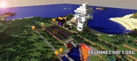   Map-CakeLand  Minecraft