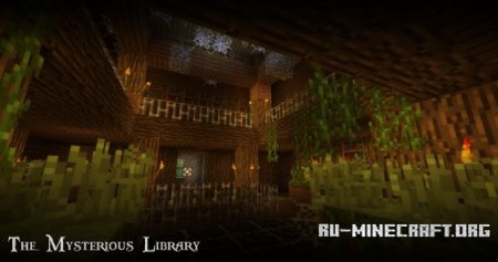  The Mysterious Library  Minecraft