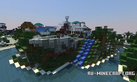  Caribbean Cove (Water Park)  Minecraft
