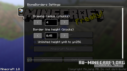  Biome Borders  Minecraft 1.8